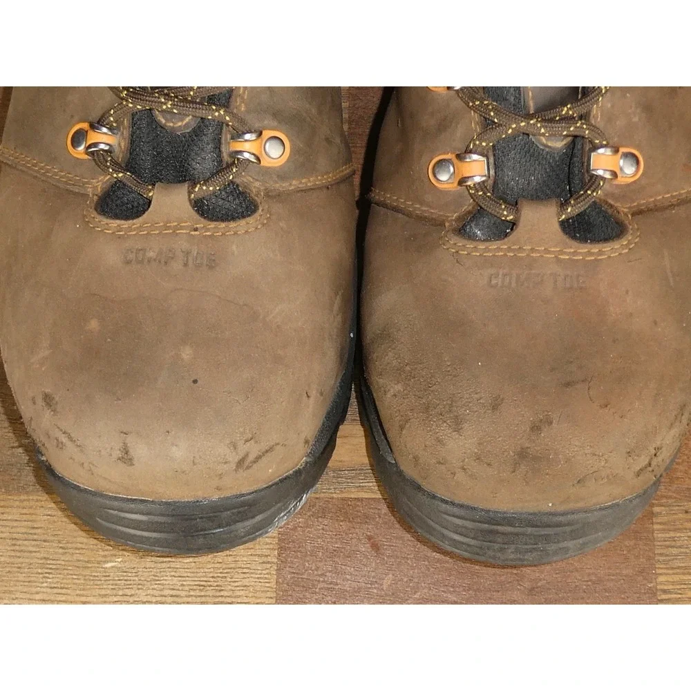 Danner Vicious 13860 Gore-Tex Vibram Work Boots‎ Men 14 Brown Comp Toe EH ASTM
